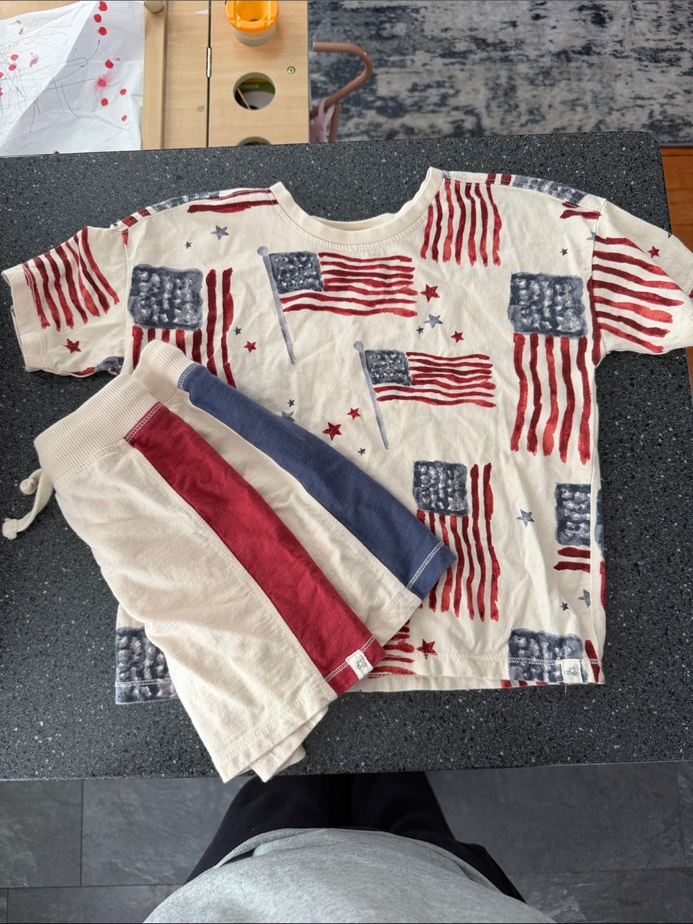 Burt’s Bees Kids- Patriotic matching set